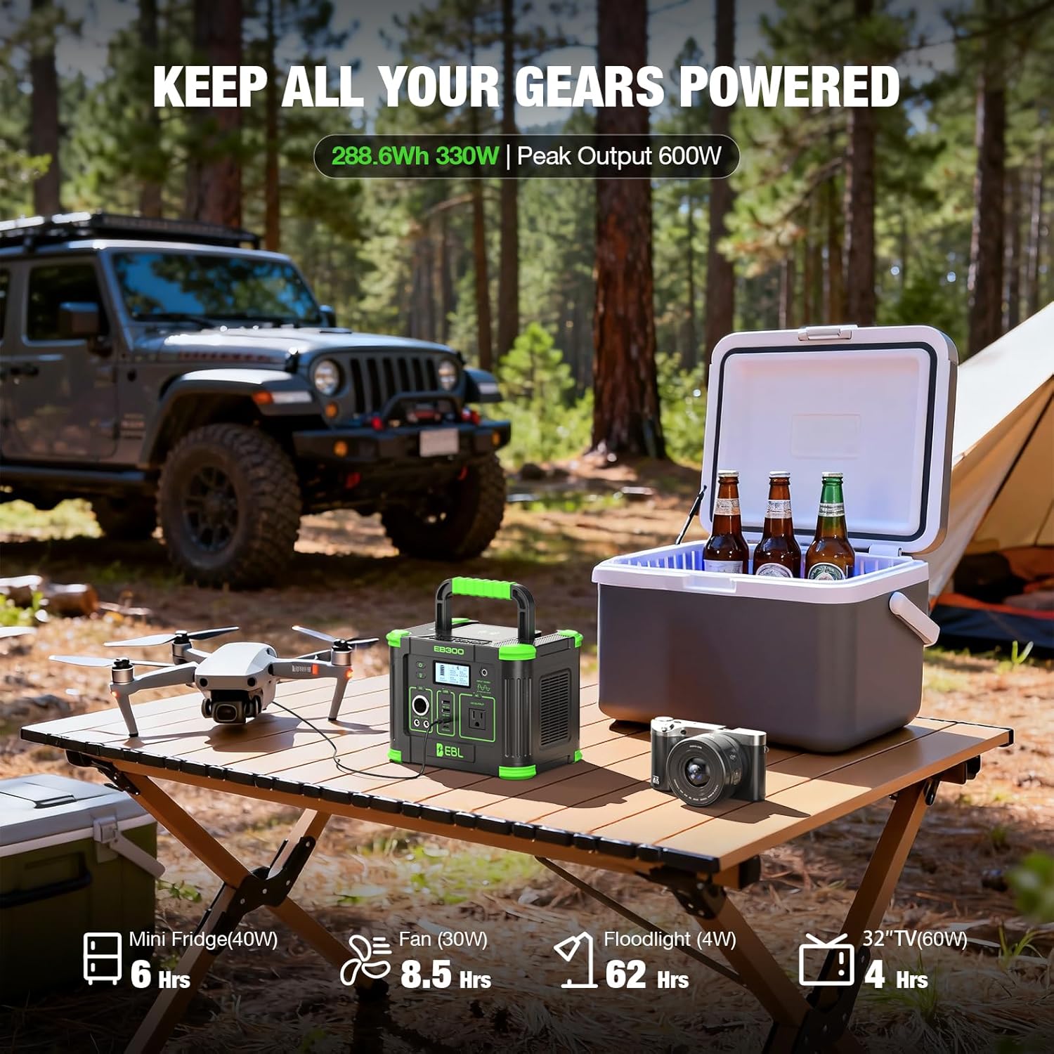 330W Portable Power Station 28 - Solar Emergency Charger 리뷰 및 가격